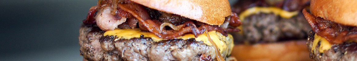 Eating Burger at Pure Eats restaurant in Lexington, VA.